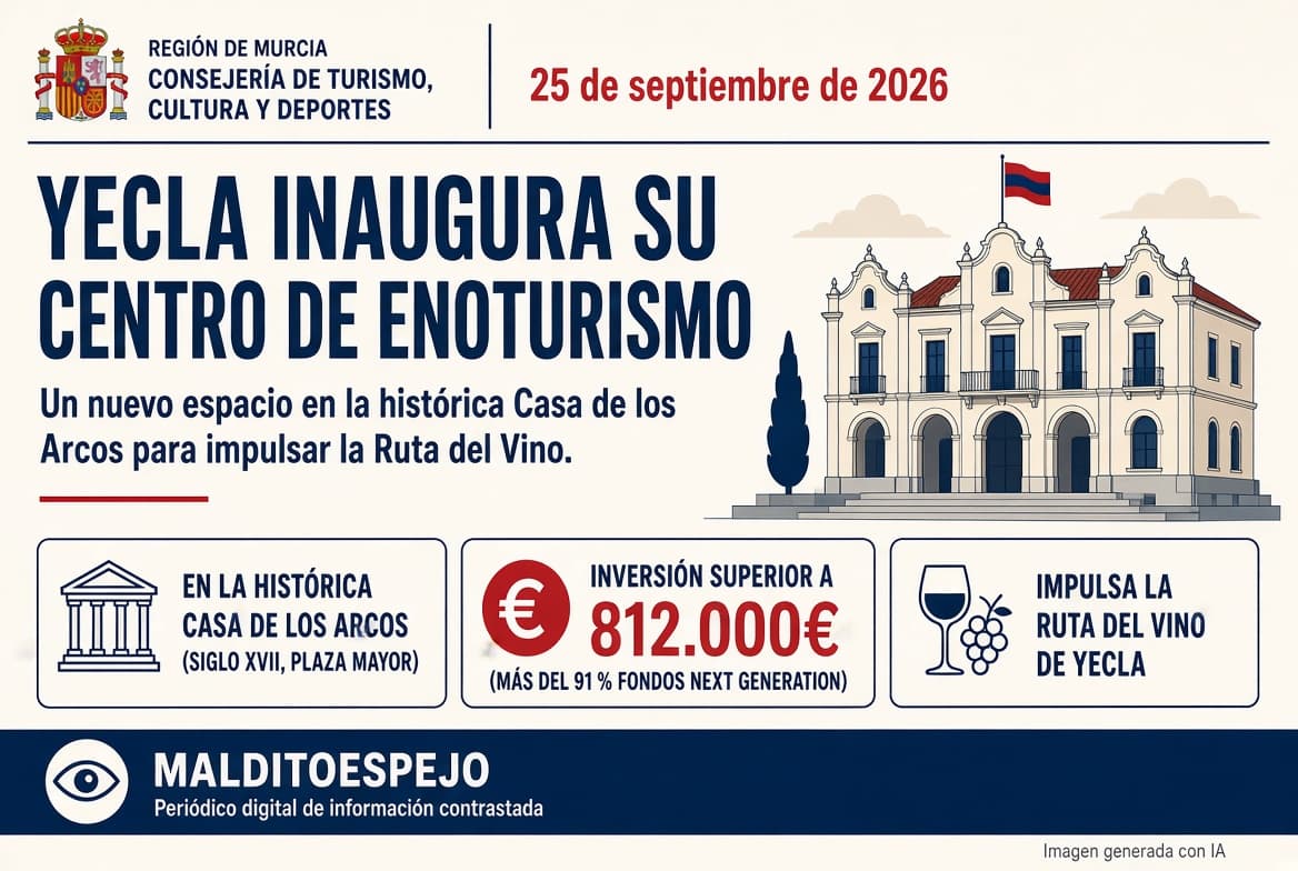 Yecla inaugura su Centro de Enoturismo en la histórica Casa de los Arcos