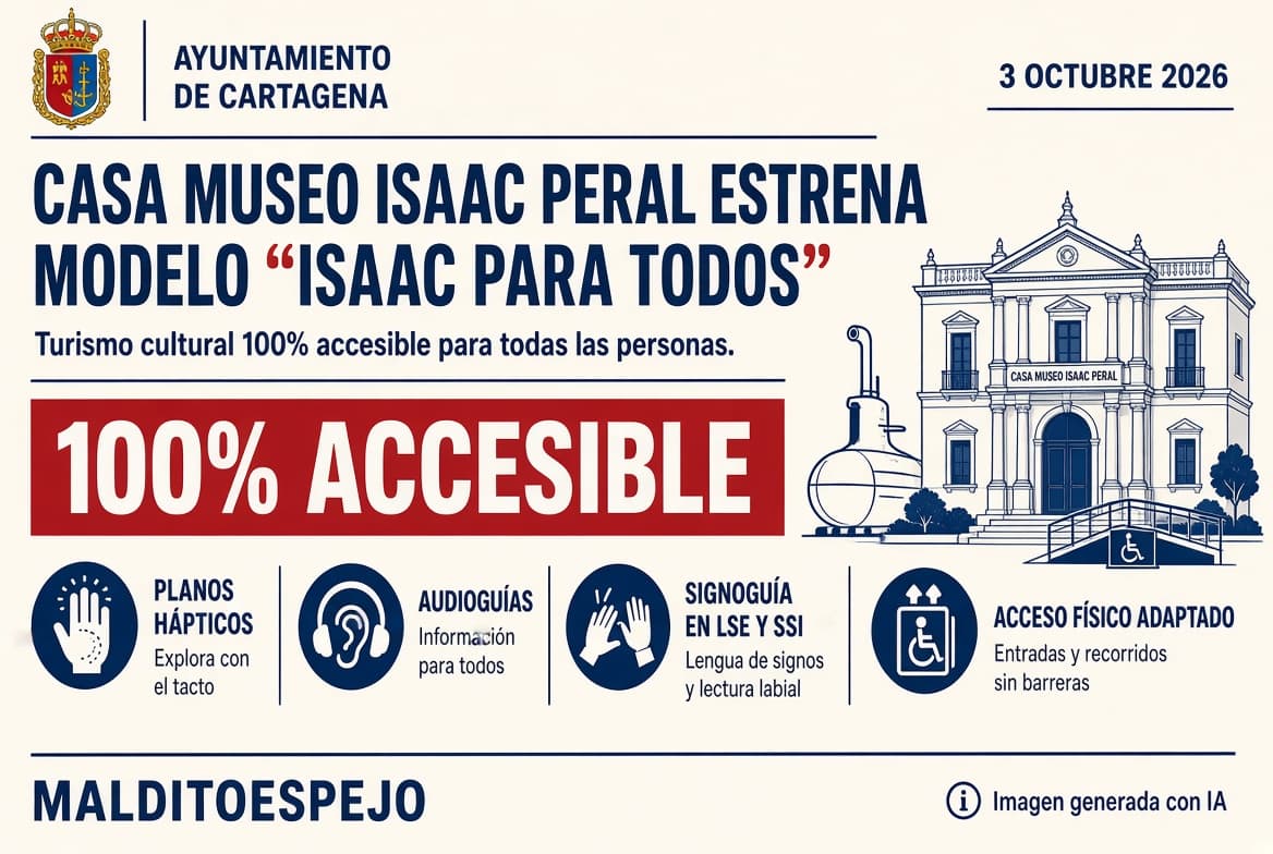 La Casa Museo Isaac Peral estrena un modelo de turismo cultural 100% accesible