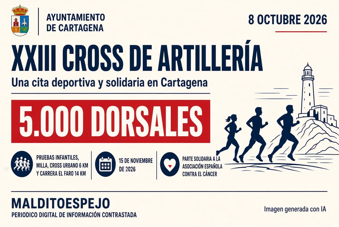 Cartagena se prepara para el XXIII Cross de Artillería el 15 de noviembre