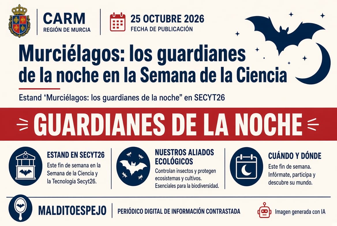 La Comunidad invita a conocer el mundo de los murciélagos en la Semana de la Ciencia